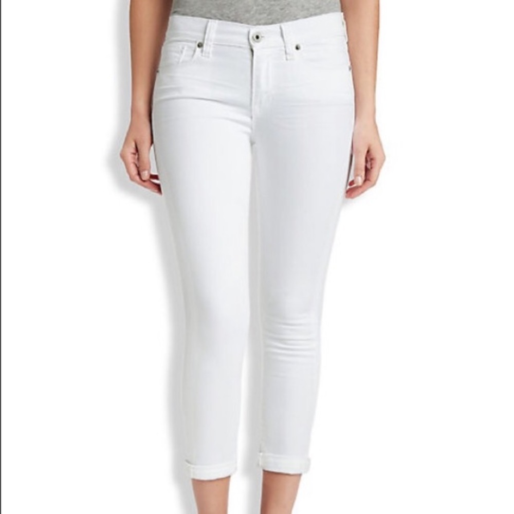Lucky Brooke white jeans. Inseam 26 long 36 - Picture 2 of 9